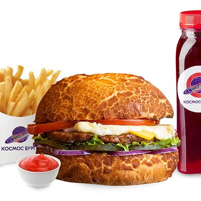 Ракета комбо в Космос бургер по цене 960 ₽