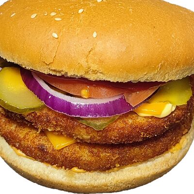 Супербургер с куриной котлетой в Roll Goodman по цене 469 ₽