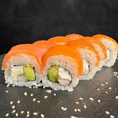 Филадельфия с креветкой в Красная рыба по цене 740 ₽