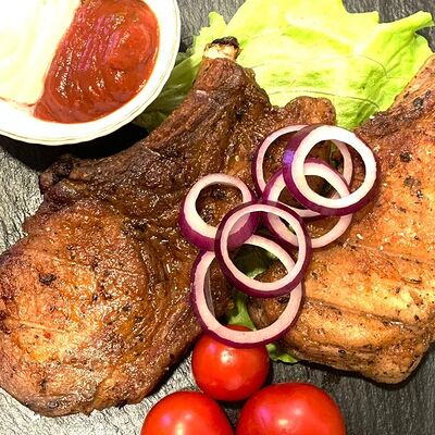 Шашлык из cвинoй корейки в Гурман по цене 420 ₽