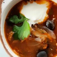 Солянка из 4-х видов мяса в Черёхин