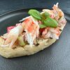 Брускетта с мясом камчатского краба в По Чесноку по цене 831
