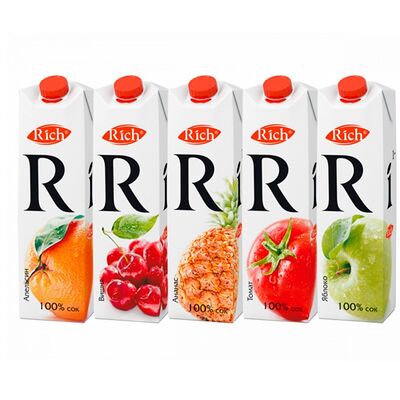Сок в ассортименте 1 л в Причал по цене 500 ₽