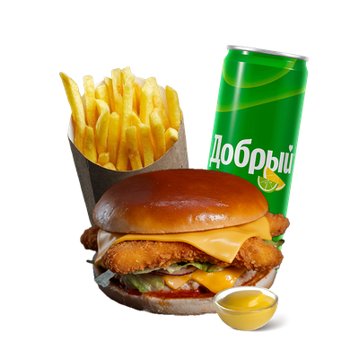 Чикен combo slim в Fat house по цене 690 ₽