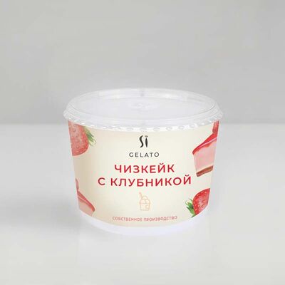 Мороженое Чизкейк с клубникой в Dolce Sapore по цене 390 ₽