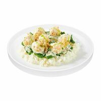 Фишболы в сливочном соусе в Тануки