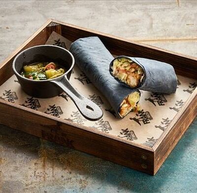 Азиатская шаурма с креветками в тортилье в Frank by Баста по цене 650 ₽