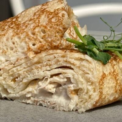 Блинчики с курицей и грибамив Первая ППШНАЯ по цене 345 ₽