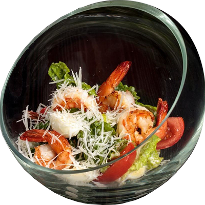 Салат Цезарь с креветками в Япошка по цене 409 ₽