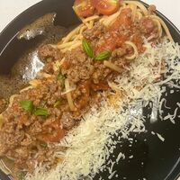Томатная паста с рубленым мясом в Пилмэн