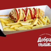 Корн-дог с сыром в Добрая пышка