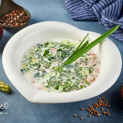 Окрошка на айране в Чайхана Фаррух по цене 390 ₽