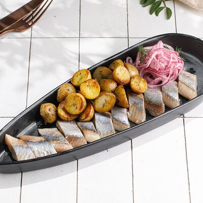 Селедочка с картофелем в ЛарисуВаннуХочу по цене 460