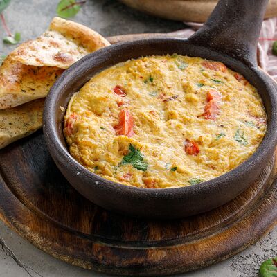 Омлет от шефа в Баклажан в ТЦ 