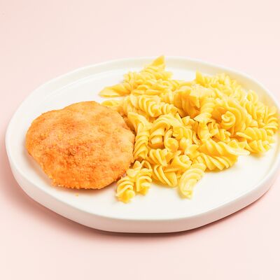 Шницель Кордон Блю с фузилли в Кекслав по цене 510 ₽