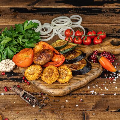 Овощи в Люблю мясо по цене 380 ₽