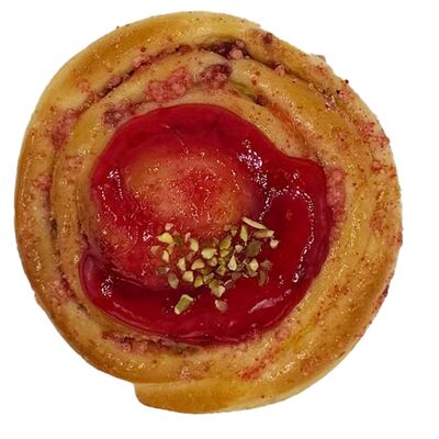 Витушка сдобная с малиной в Пекарня Konigsbacker по цене 130 ₽