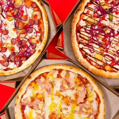 Пицца сет 25см в Камикадзе по цене 1481 ₽