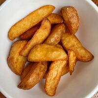 Картофельные дольки в Мацони