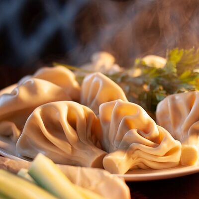 Хинкали cвинo-говяжьи в Чито-Грито по цене 490 ₽