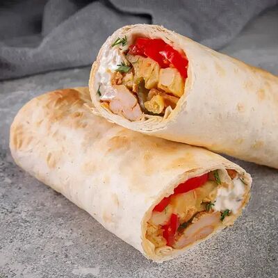 Шаурма Грибная курица в КОМБИНАТ шаурма и стритфуд по цене 358 ₽