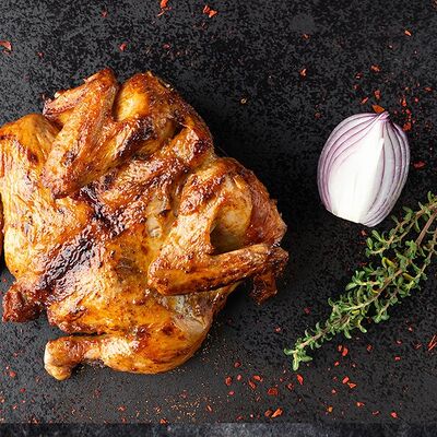 Цыпленок табака в Мангал мастер по цене 1200 ₽