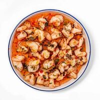 Тигровые креветкив Моллюска Море