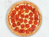 Любители Пепперони Пицца Пан тесто в Pizza HeartPizza Hut