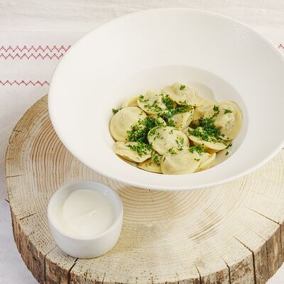 Пельмени руколепные в Трактиръ Кадриль по цене 510 ₽