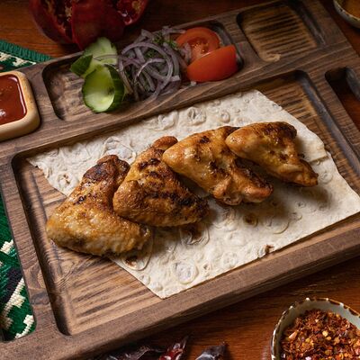 Шашлык из куриных крыльев в Пхали по цене 495 ₽