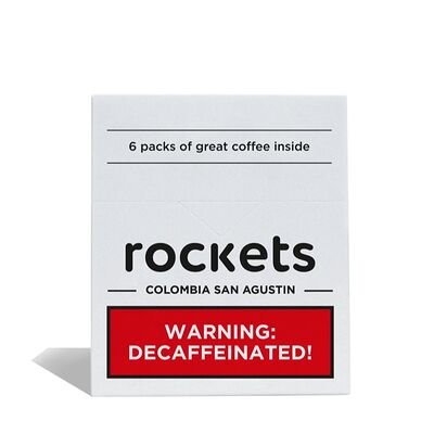 Кофе в дрип-пакетах colombia san agustin decaf в Rockets Concept Store по цене 550 ₽