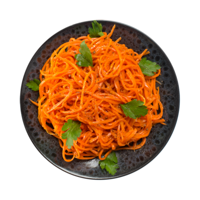Морковь по-корейски в Азбука Вкуса Экспресс Меню по цене 189 ₽