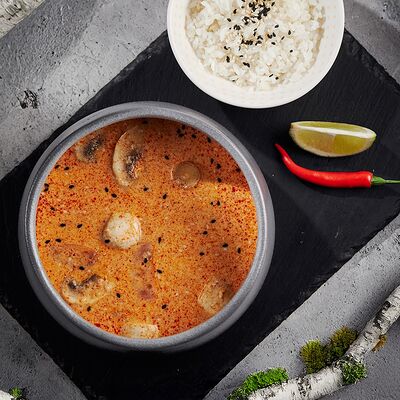 Том Ям с курицей гриль в Гриль бар BQ по цене 610 ₽