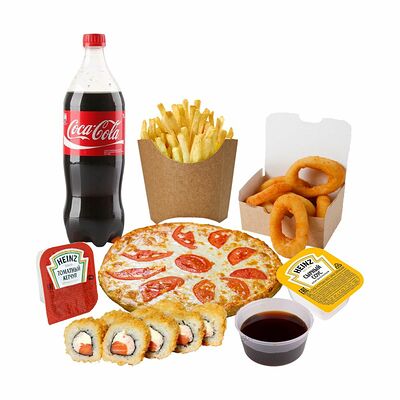 Комбо-набор №7 в Суши пицца бургер по цене 1764 ₽