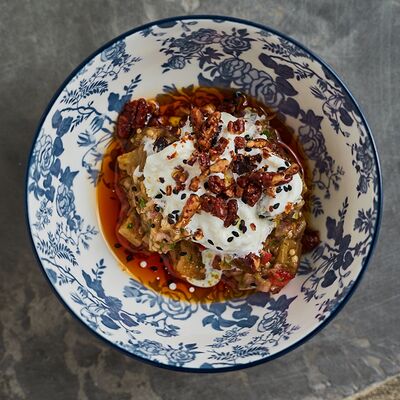 Баба-гануш и страчателла в Полтора тигра по цене 490