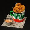 Луковые кольца в Harats Pub по цене 483