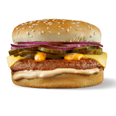 Чизбургер в Три соуса по цене 219 ₽