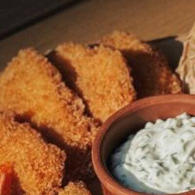 Стрипсы куриные в Белый Барашка по цене 350 ₽