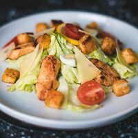 Цезарь с курицей в ОРИГАМИ