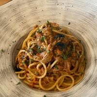 Spaghetti al tonno в Rusticone caffe