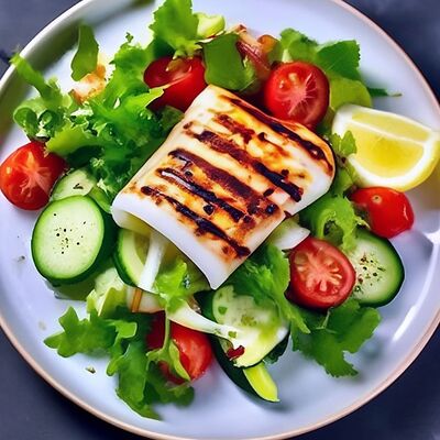 Филе кальмара на гриле в Йохан-Пивохан по цене 730 ₽