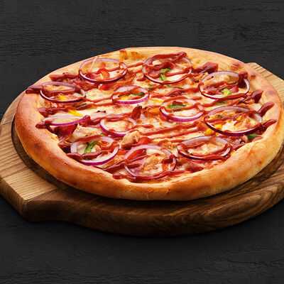 Пицца Барбекю с курицей и беконом 28 см в Пицца Пи по цене 529