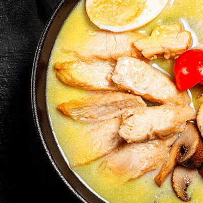 Суп Том Кха в Суши Хаб по цене 790 ₽