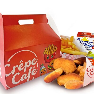  Кидс бокс с наггетсами в CrepeCafe по цене 2930 ₸