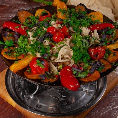 Садж-кебаб из семги в Кристалл палас по цене 3500