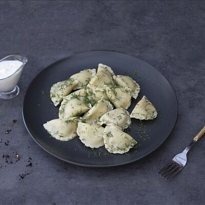 Вареники с картошкой и грибами, 15 шт в Бургер удачи по цене 350 ₽