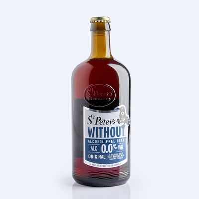 Пиво Сейнт Питерс Визаут Ориджинал безалкогольное в Drunken duck pub по цене 790 ₽