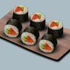 Маки-ролл с копченым лососем в НАШИ СУШИ по цене 370