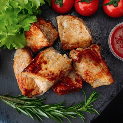 Шашлык из свинины карбонат в Шаурма хаус по цене 580 ₽
