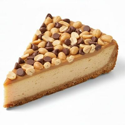 Десерт Чизкейк карамель-арахис, порция 100гр в ILkato по цене 275 ₽